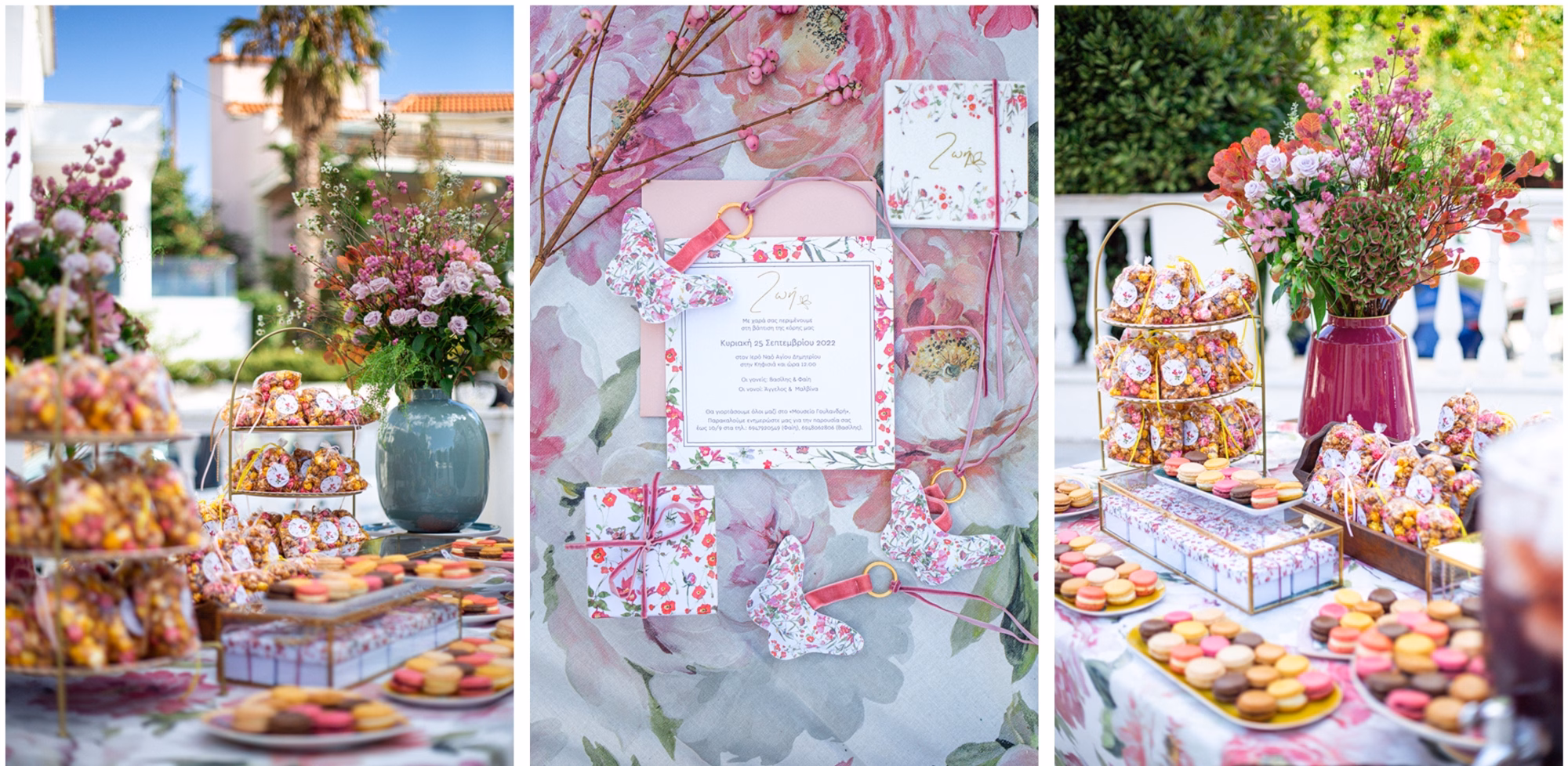 Οργάνωση εκδηλώσεων και το αποτέλεσμα μέσα απο πραγματικούς γάμους και βαπτίσεις.