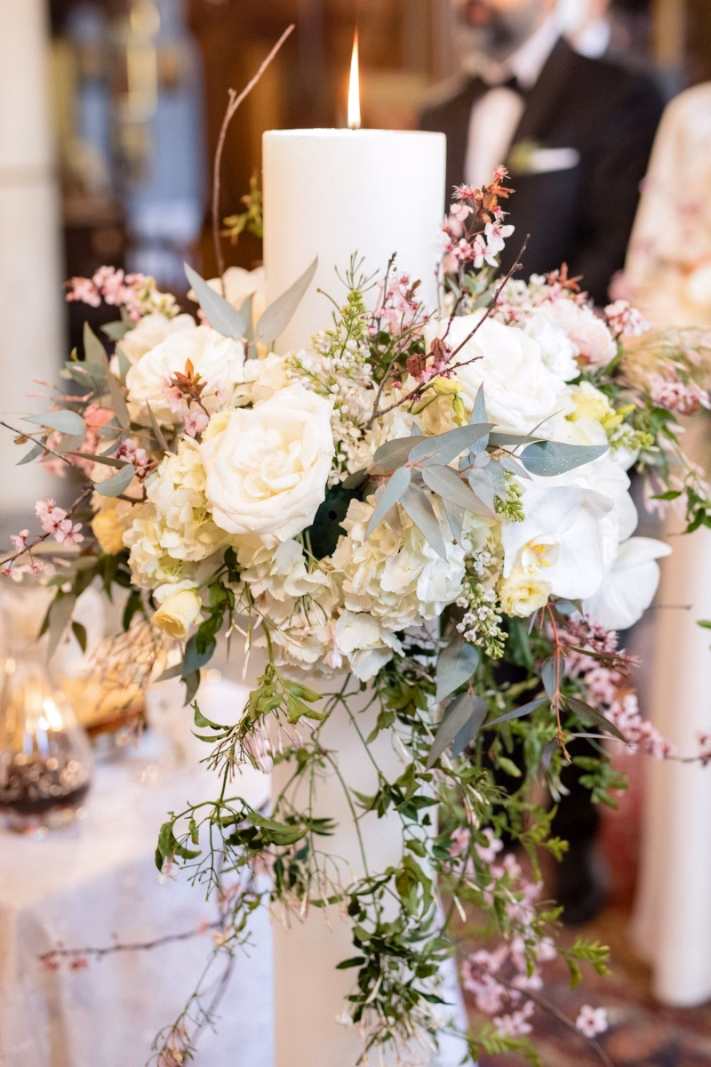 Υπέροχες ανοιξιάτικες ιδέες διακόσμησης γάμου με αμυγδαλιές